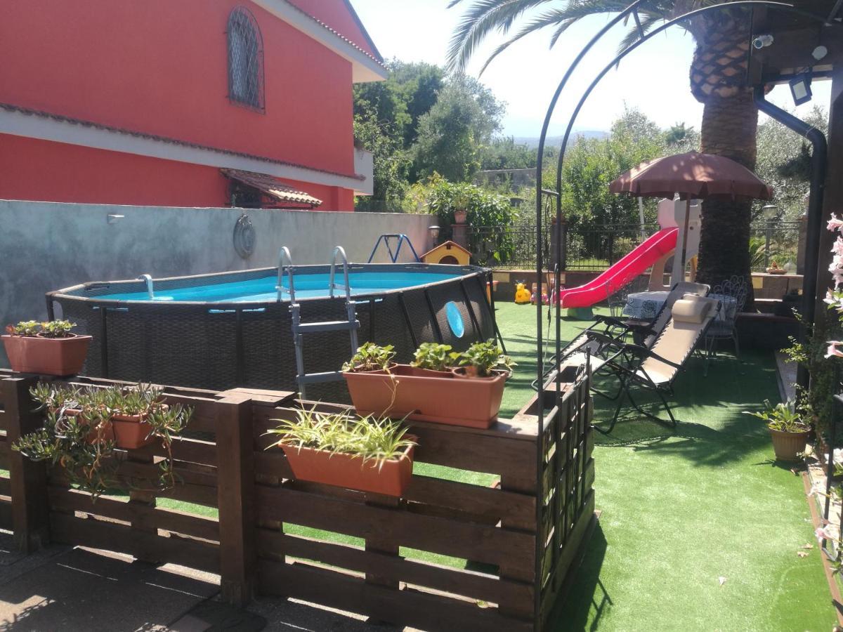Casa Vacanza Tra Etna E Taormina Villa Ginevra Piedimonte Etneo Ngoại thất bức ảnh